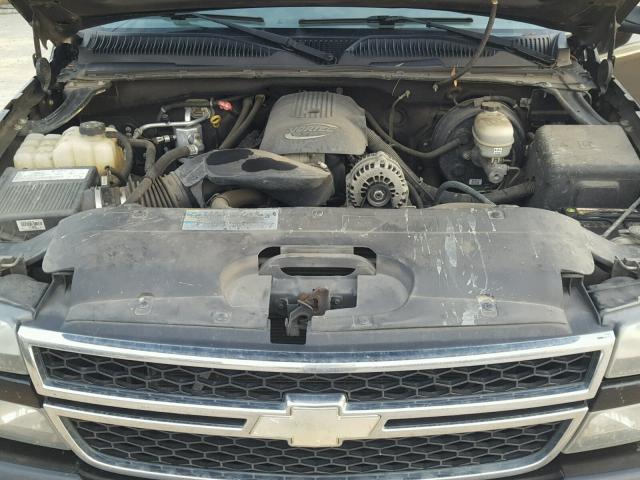 1GCEC19V56Z152880 - 2006 CHEVROLET SILVERADO BLACK photo 7