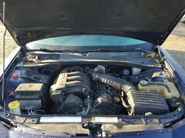 2B3KA43R16H364229 - 2006 DODGE CHARGER SE BLUE photo 7