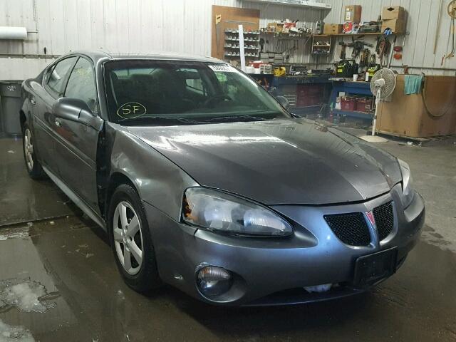 2G2WP522841370872 - 2004 PONTIAC GRAND PRIX CHARCOAL photo 1