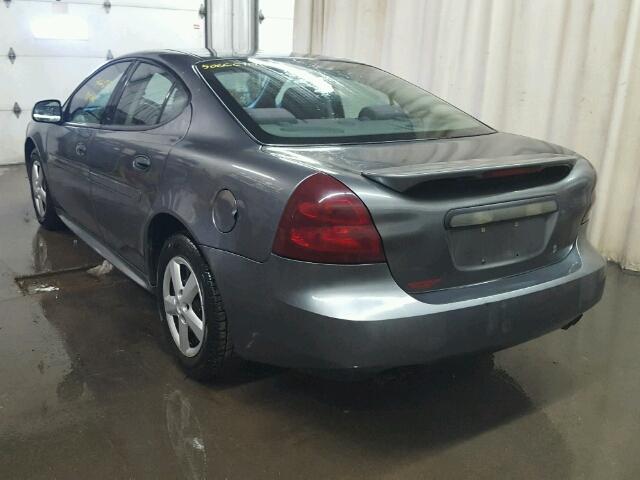 2G2WP522841370872 - 2004 PONTIAC GRAND PRIX CHARCOAL photo 3
