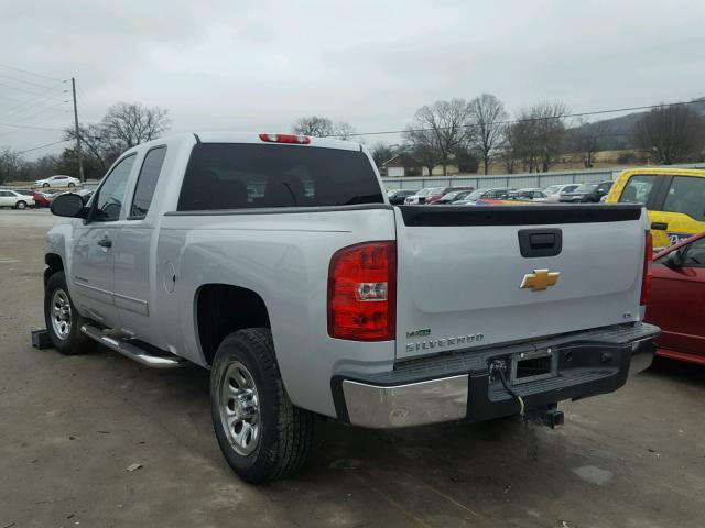 1GCRCREA9CZ287746 - 2012 CHEVROLET SILVERADO SILVER photo 3