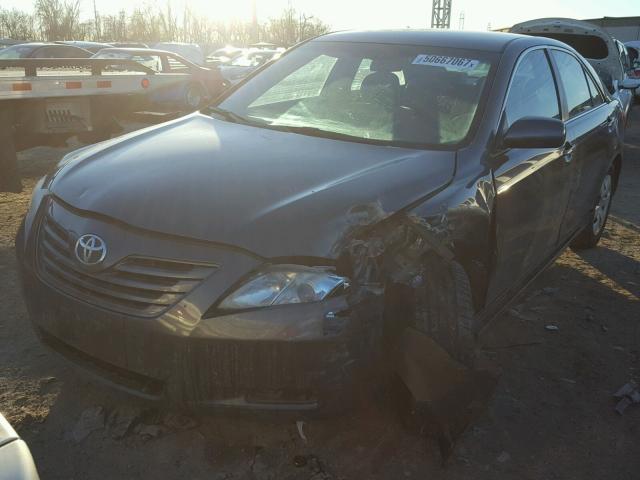 4T1BE46K07U662699 - 2007 TOYOTA CAMRY NEW CHARCOAL photo 2