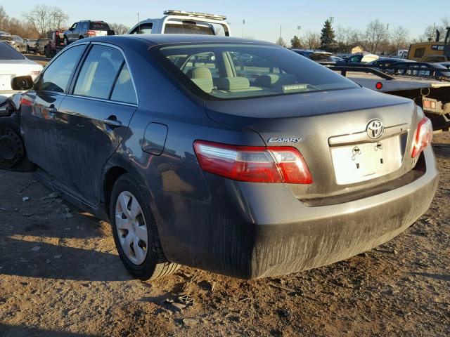 4T1BE46K07U662699 - 2007 TOYOTA CAMRY NEW CHARCOAL photo 3