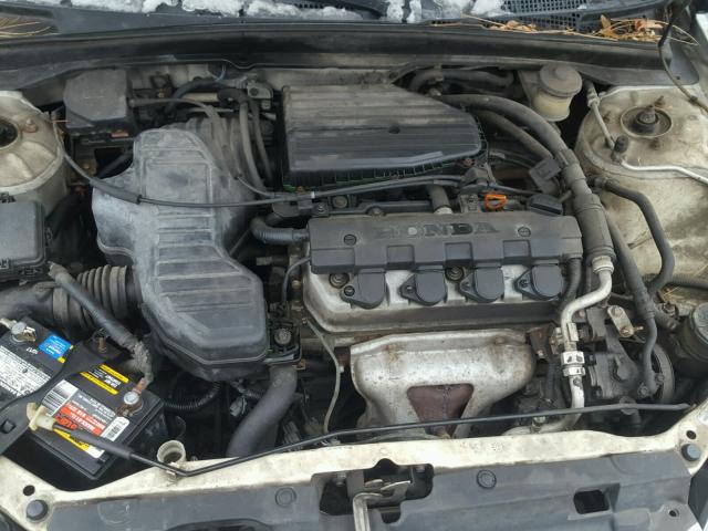 2HGES16573H533912 - 2003 HONDA CIVIC LX WHITE photo 7