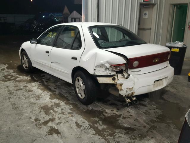 1G1JC52F157200600 - 2005 CHEVROLET CAVALIER WHITE photo 3