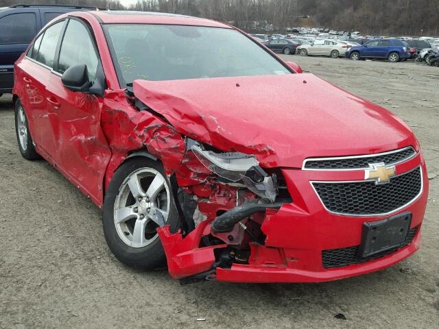 1G1PC5SB3E7136809 - 2014 CHEVROLET CRUZE LT RED photo 1