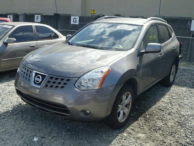 JN8AS58T18W305319 - 2008 NISSAN ROGUE S GRAY photo 2