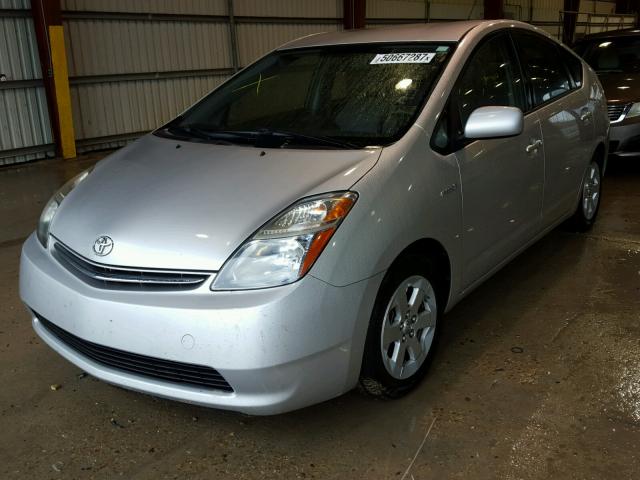 JTDKB20UX83382047 - 2008 TOYOTA PRIUS SILVER photo 2