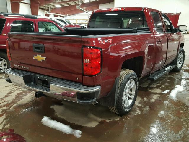 1GCVKREC0HZ106155 - 2017 CHEVROLET SILVERADO RED photo 4