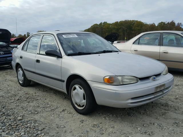 1Y1SK52802Z413419 - 2002 CHEVROLET GEO PRIZM 银色 照片 1