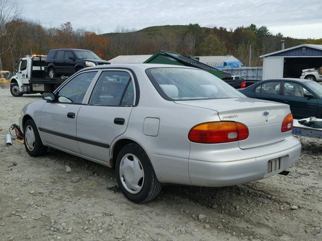 1Y1SK52802Z413419 - 2002 CHEVROLET GEO PRIZM 银色 照片 3