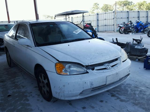 1HGEM22923L057869 - 2003 HONDA CIVIC EX WHITE photo 1