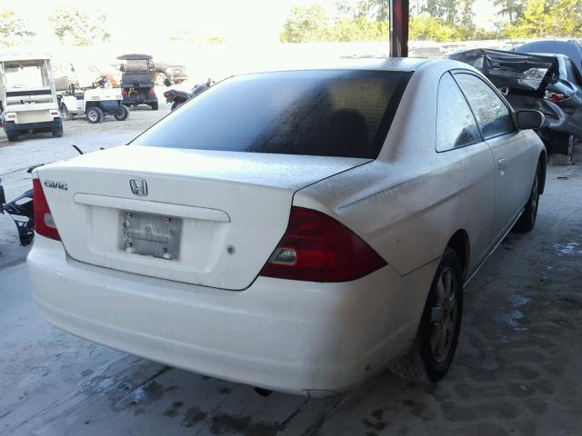 1HGEM22923L057869 - 2003 HONDA CIVIC EX WHITE photo 4