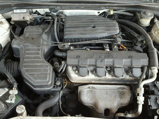 1HGEM22923L057869 - 2003 HONDA CIVIC EX WHITE photo 7