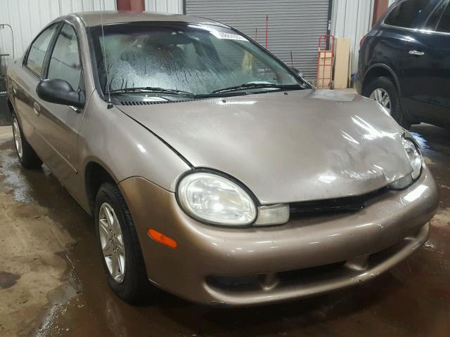 1B3ES46C91D105737 - 2001 DODGE NEON SE SILVER photo 1