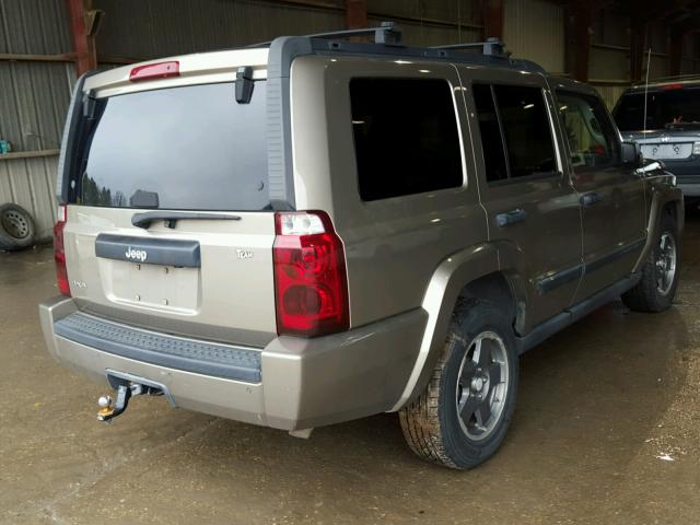 1J8HG48N96C211994 - 2006 JEEP COMMANDER BROWN photo 4