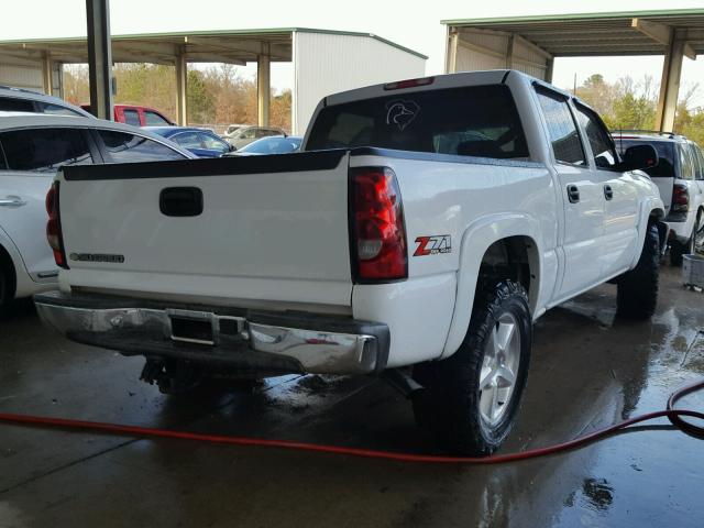 2GCEK13T861227963 - 2006 CHEVROLET SILVERADO WHITE photo 4