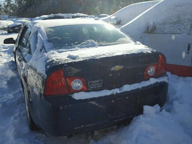 1G1ZA5E16BF249480 - 2011 CHEVROLET MALIBU LS BLUE photo 3