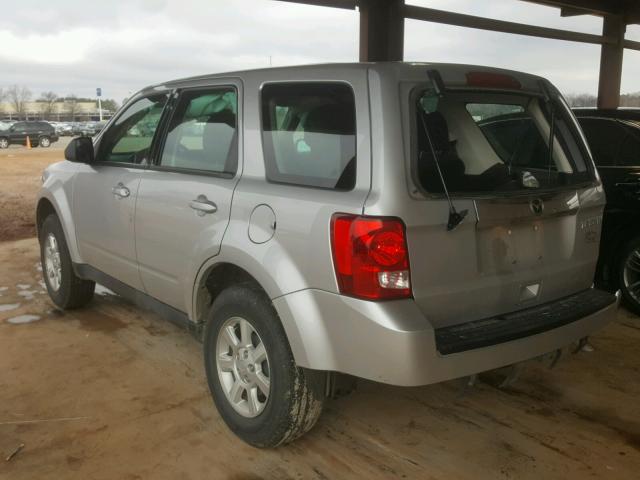 4F2CY0C71AKM06504 - 2010 MAZDA TRIBUTE I SILVER photo 3