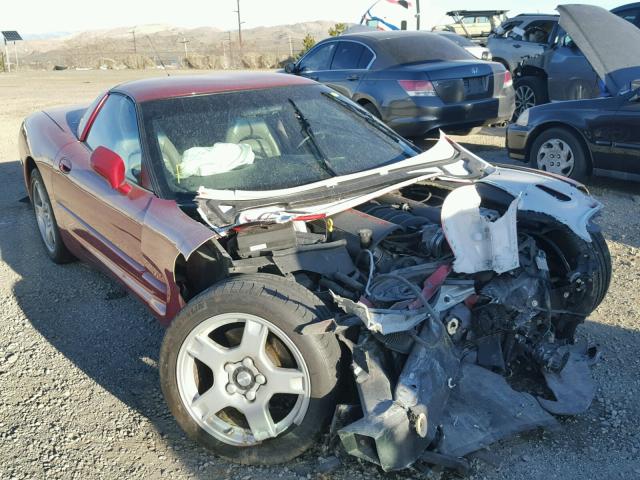 1G1YY22G8W5114575 - 1998 CHEVROLET CORVETTE RED photo 1