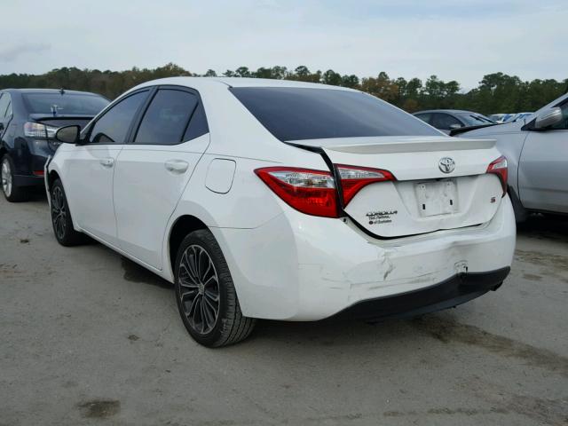 5YFBURHE5GP538372 - 2016 TOYOTA COROLLA L WHITE photo 3