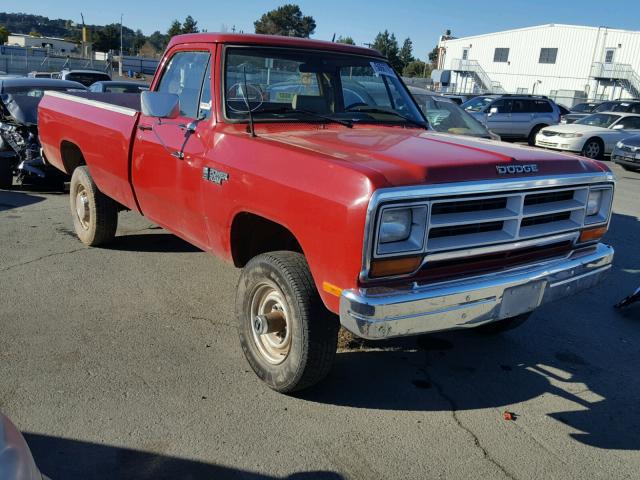 1B7KM36Z5LS641996 - 1990 DODGE W-SERIES W RED photo 1