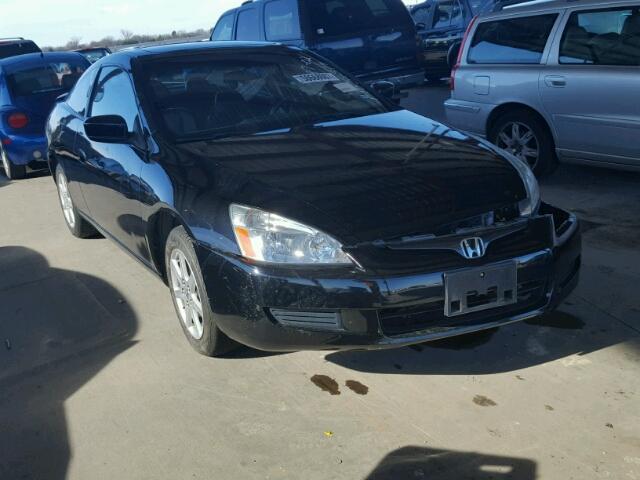 1HGCM82673A036415 - 2003 HONDA ACCORD EX BLACK photo 1