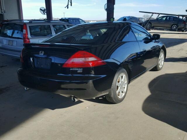 1HGCM82673A036415 - 2003 HONDA ACCORD EX BLACK photo 4