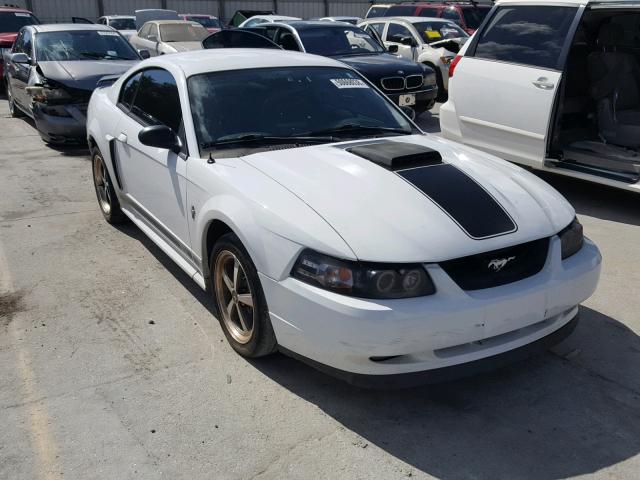 1FAFP42R93F411946 - 2003 FORD MUSTANG MA WHITE photo 1