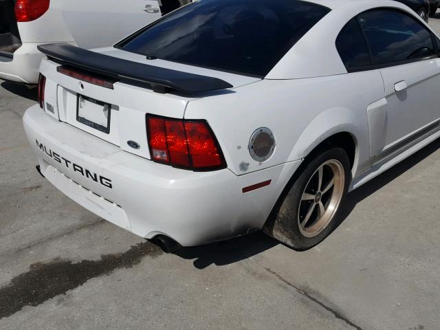 1FAFP42R93F411946 - 2003 FORD MUSTANG MA WHITE photo 9