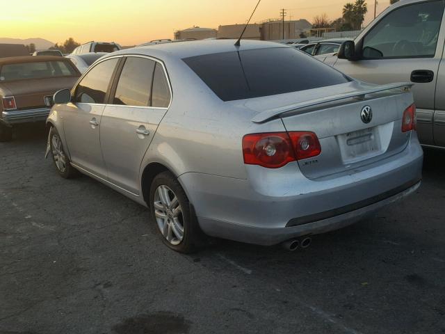 3VWEF71K07M169145 - 2007 VOLKSWAGEN JETTA WOLF SILVER photo 3