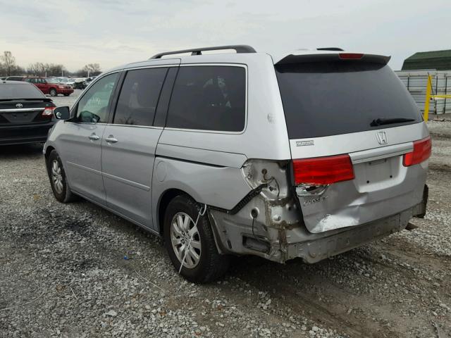 5FNRL3H67AB067948 - 2010 HONDA ODYSSEY EX SILVER photo 3