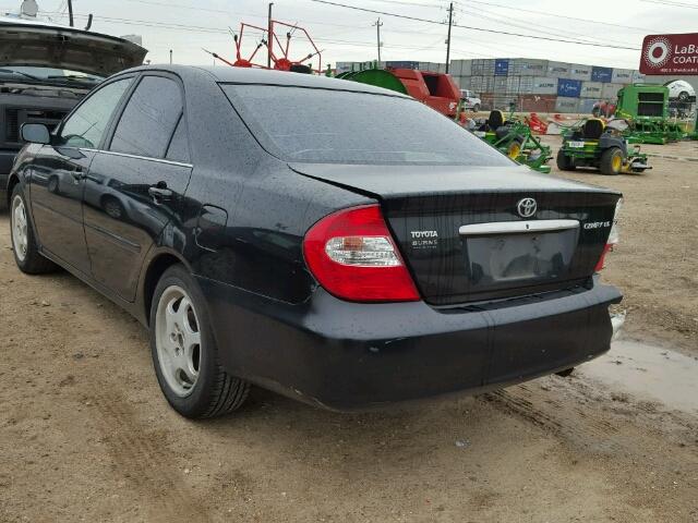4T1BE32K74U354361 - 2004 TOYOTA CAMRY LE შავი ფოტო 3