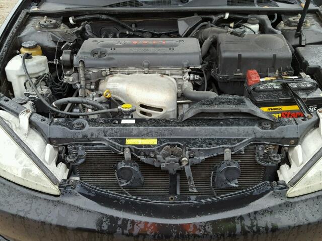 4T1BE32K74U354361 - 2004 TOYOTA CAMRY LE შავი ფოტო 7