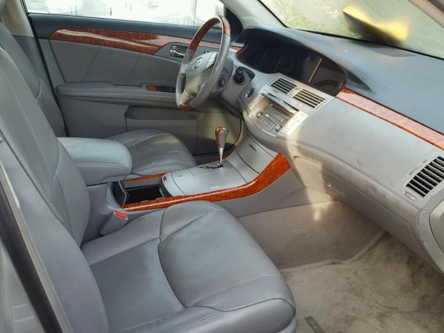 4T1BK36BX6U155746 - 2006 TOYOTA AVALON XL SILVER photo 5