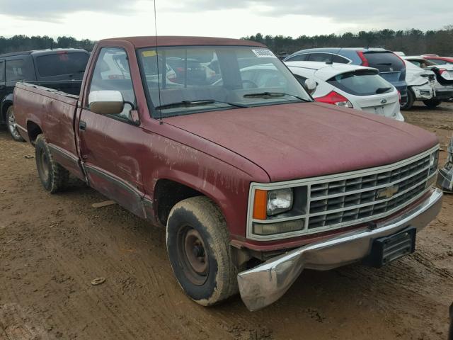 1GCDC14H1KE196776 - 1989 CHEVROLET GMT-400 C1 MAROON photo 1