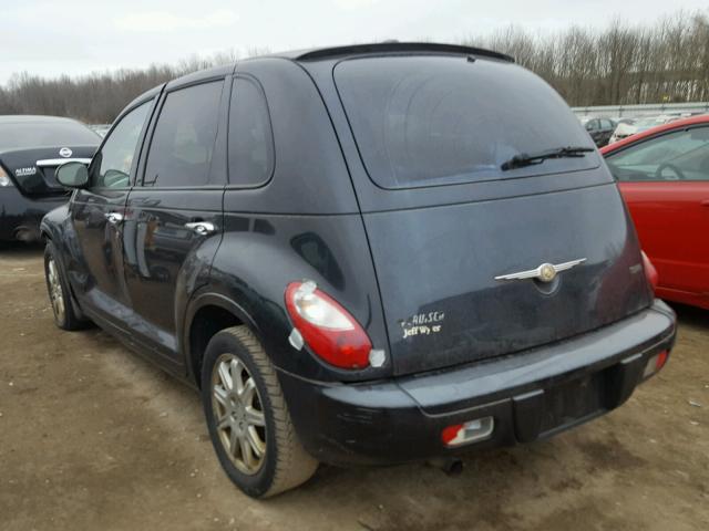 3A8FY58B98T144224 - 2008 CHRYSLER PT CRUISER BLACK photo 3