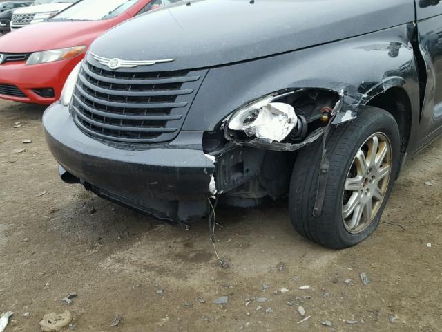 3A8FY58B98T144224 - 2008 CHRYSLER PT CRUISER BLACK photo 9