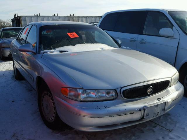 2G4WY55J911237041 - 2001 BUICK CENTURY LI SILVER photo 1