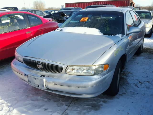 2G4WY55J911237041 - 2001 BUICK CENTURY LI SILVER photo 2