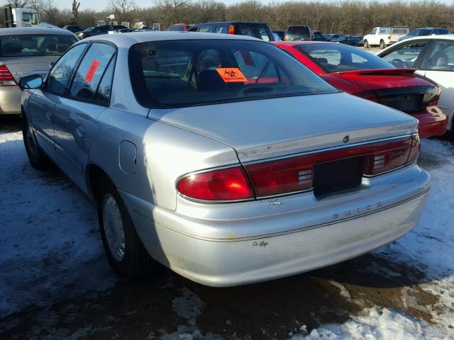 2G4WY55J911237041 - 2001 BUICK CENTURY LI SILVER photo 3