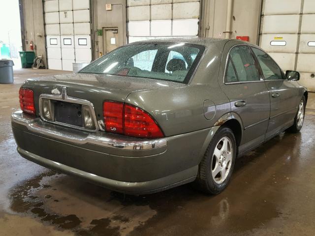 1LNHM86S9YY824554 - 2000 LINCOLN LS GREEN photo 4