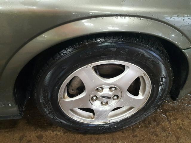 1LNHM86S9YY824554 - 2000 LINCOLN LS GREEN photo 9