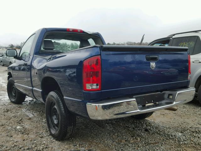 1D7HA16K66J241813 - 2006 DODGE RAM 1500 S BLUE photo 2