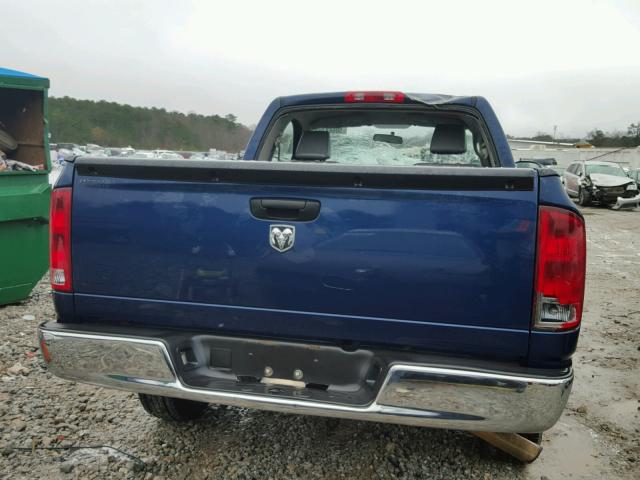 1D7HA16K66J241813 - 2006 DODGE RAM 1500 S BLUE photo 6