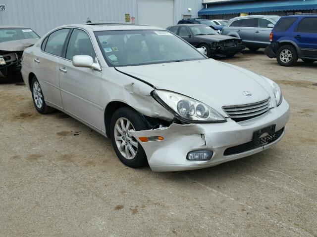 JTHBF30G430106136 - 2003 LEXUS ES 300 SILVER photo 1