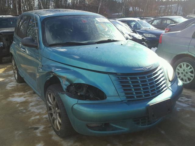 3C8FY78G84T240224 - 2004 CHRYSLER PT CRUISER TEAL photo 1