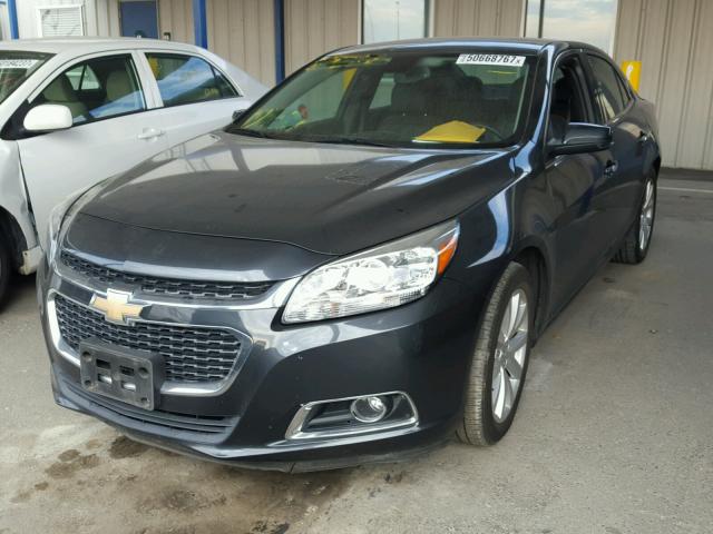 1G11H5SLXEF128003 - 2014 CHEVROLET MALIBU LTZ 灰色 照片 2
