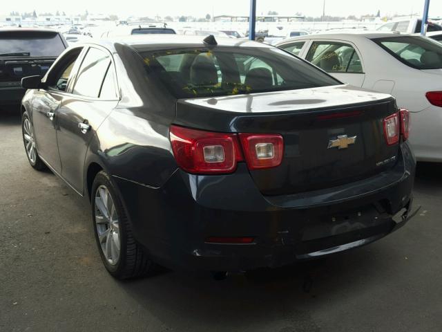 1G11H5SLXEF128003 - 2014 CHEVROLET MALIBU LTZ 灰色 照片 3