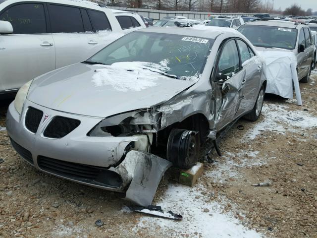 1G2ZF58B474160298 - 2007 PONTIAC G6 VALUE L GRAY photo 2